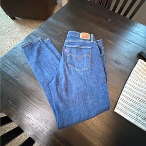 Women’s Levi's Indigo High Rise Skinny Jeans